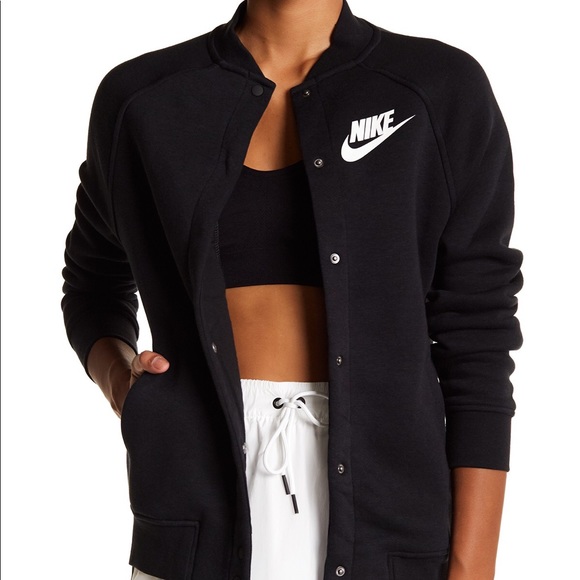 Nike women's varsity jacket Clearance